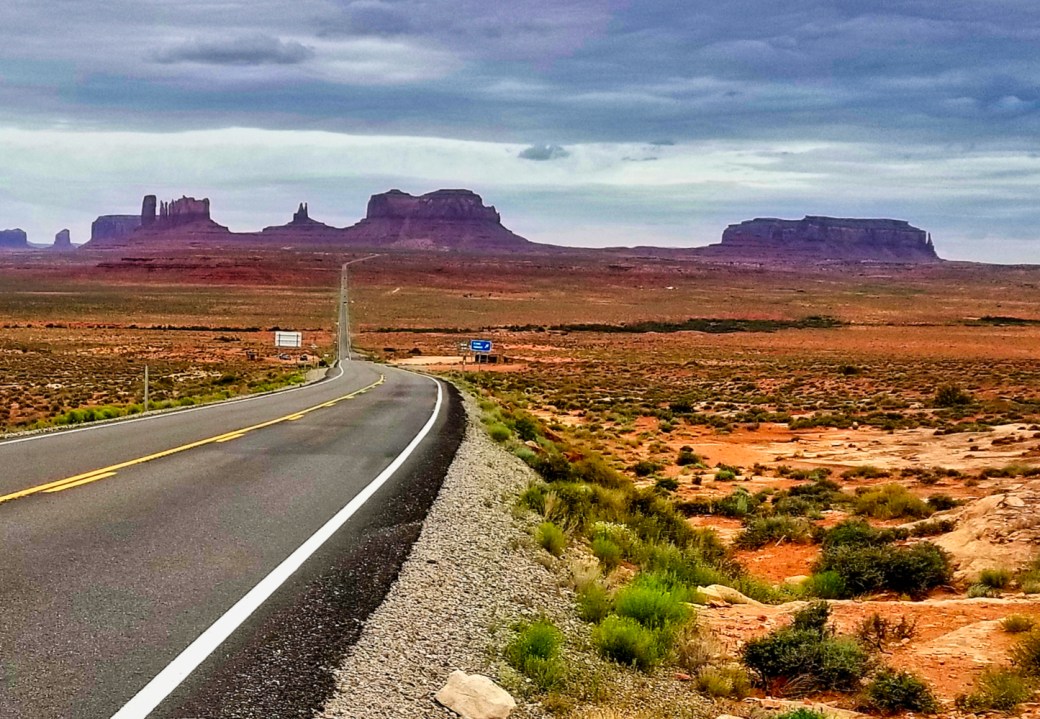 Descent to Monument Valley
